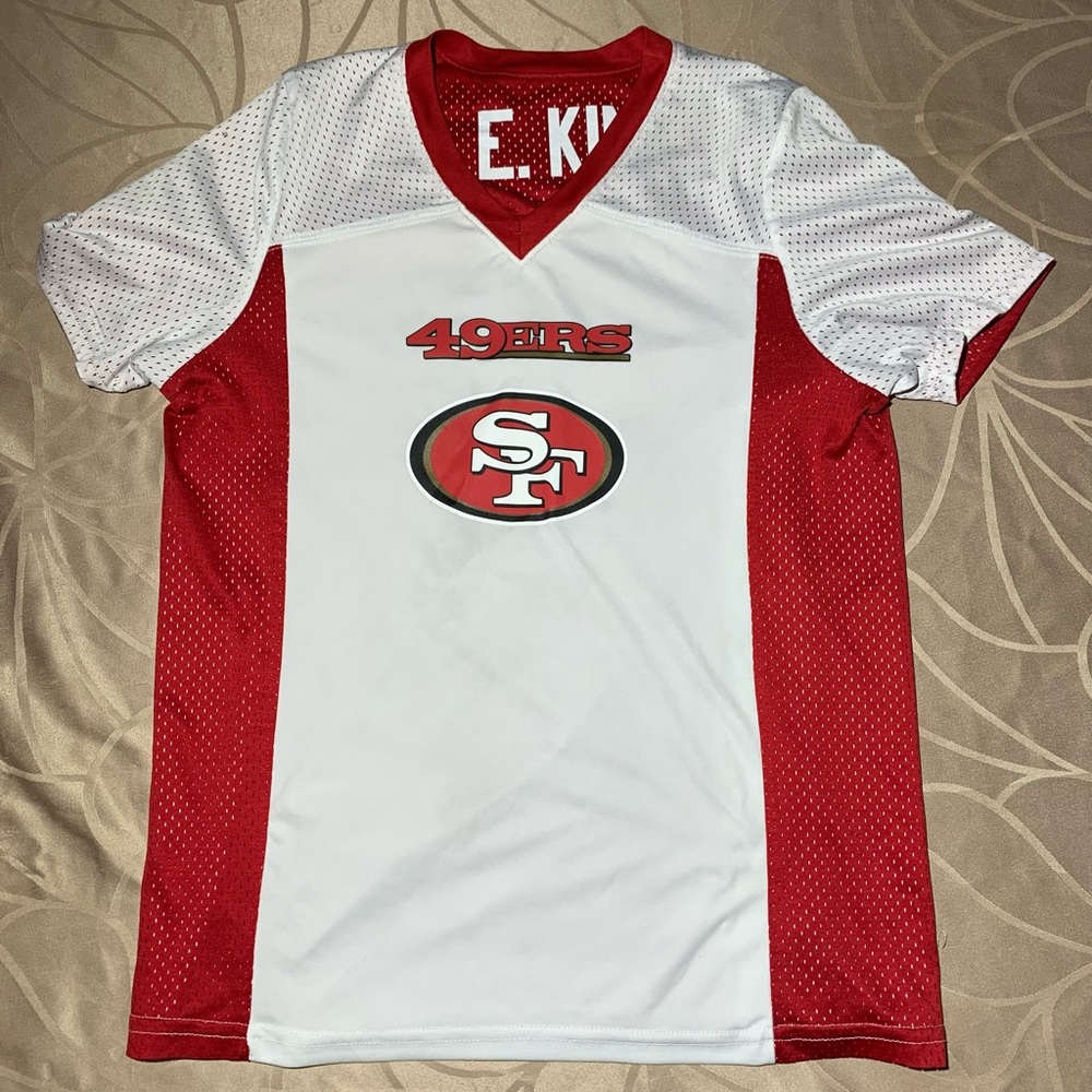Augusta San Francisco 49ers NFL Flag Football Reversible Jersey Youth Size XL - Picture 9 of 12
